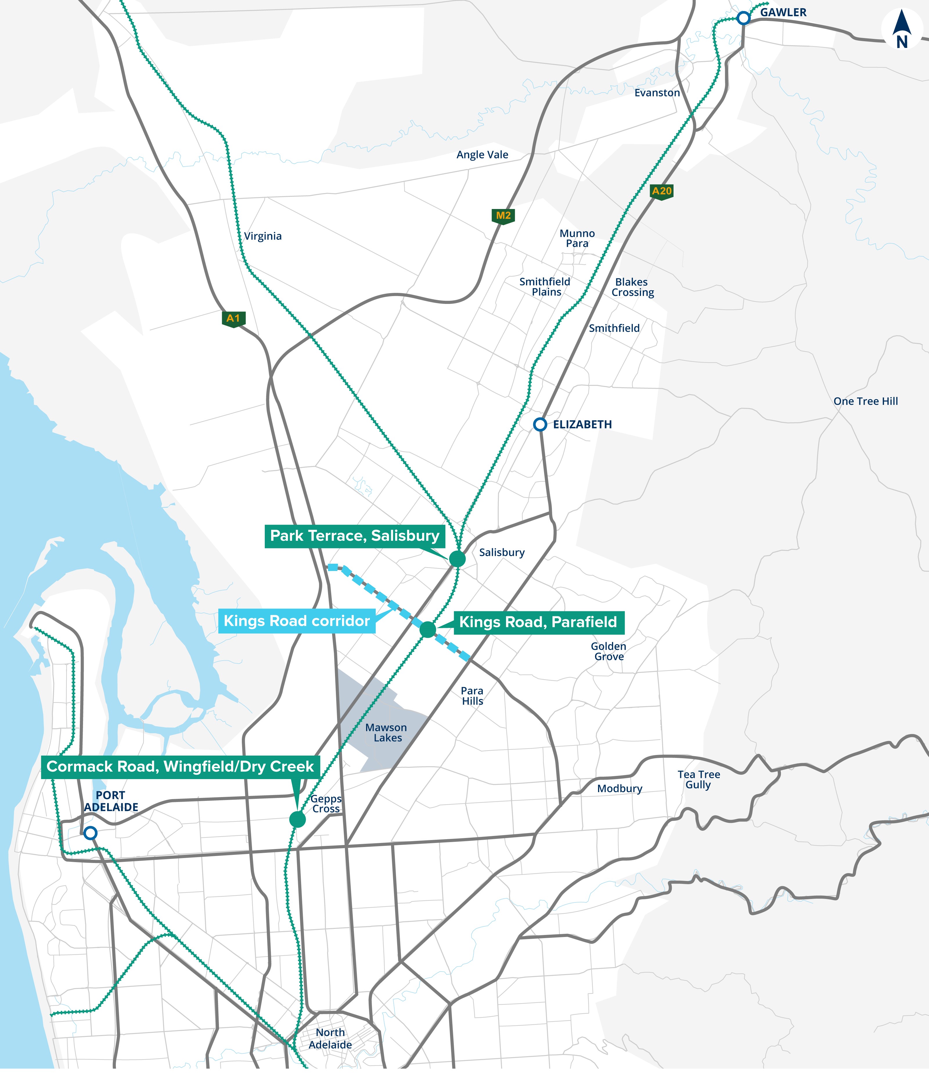 Level Crossing Removal Planning Program locations