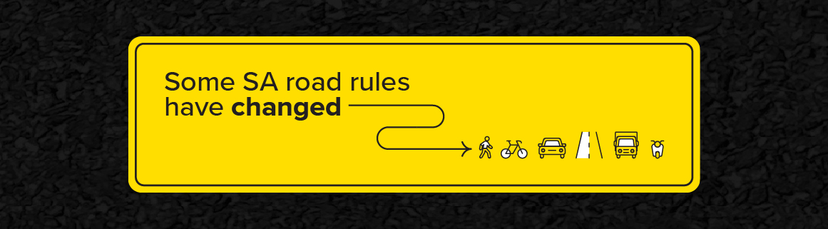 Some SA road rules have changed