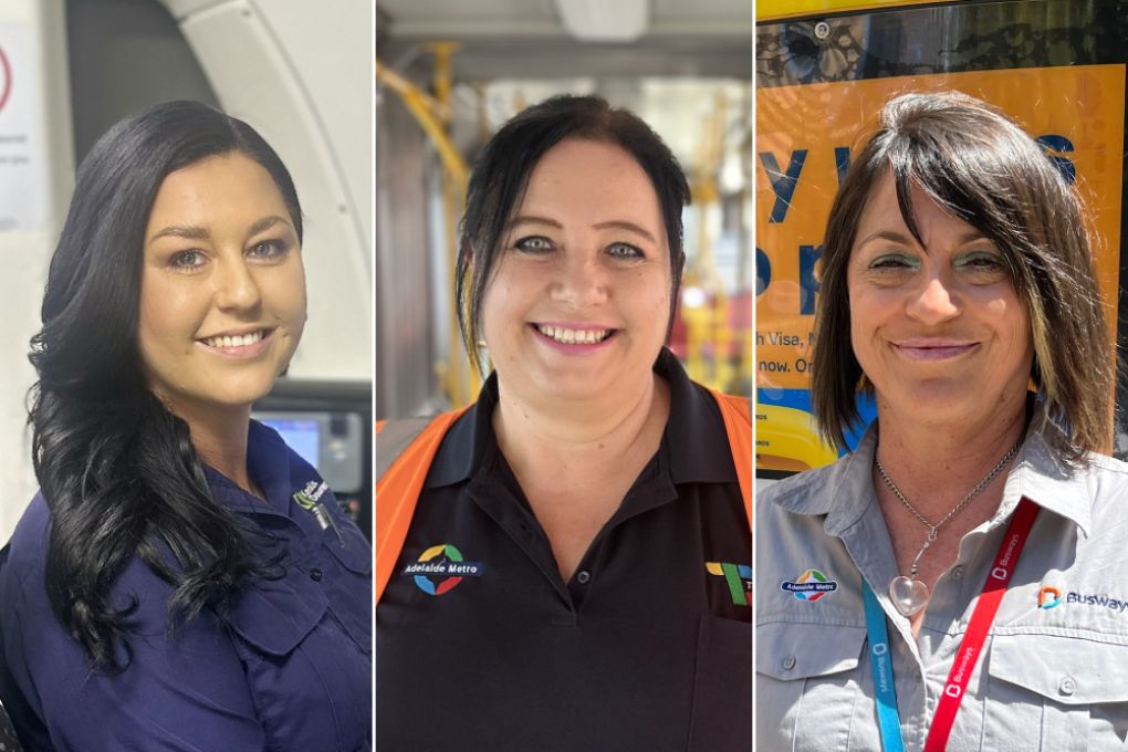 Trio of female drivers