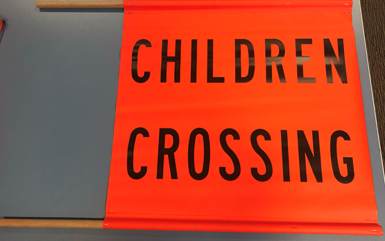 Flags (CHILDREN CROSSING)