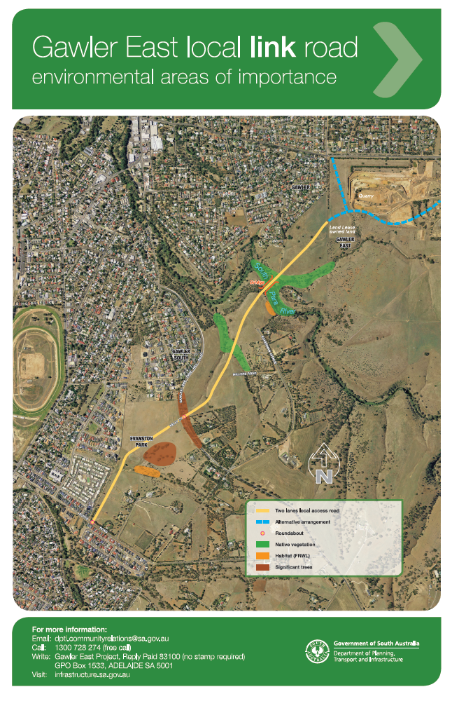 Click here to view the proposed link road map