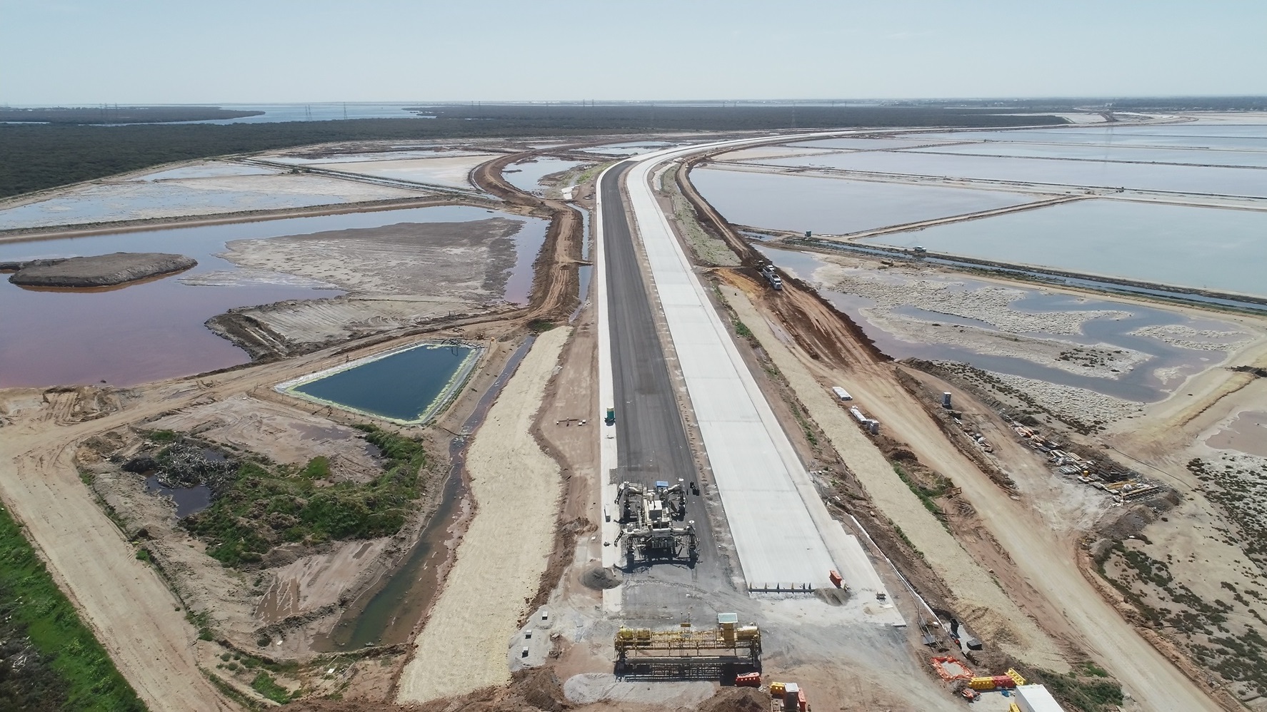 Southern Interchange looking north - September 2019
