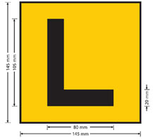 L Plate image