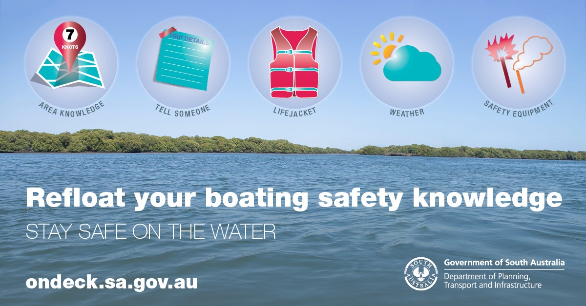 Boating safety knowledge reminder