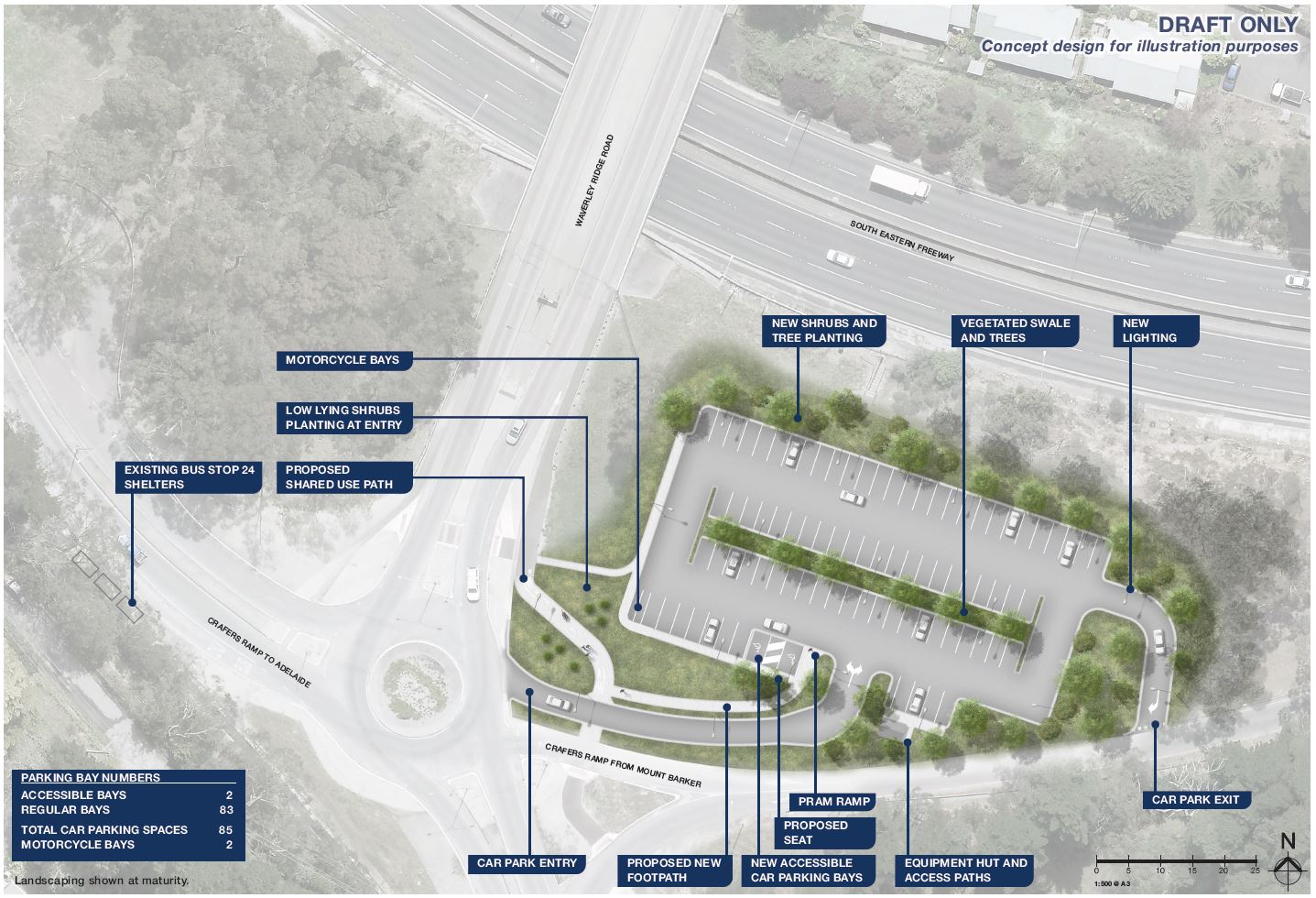 concept image of the Park N Ride