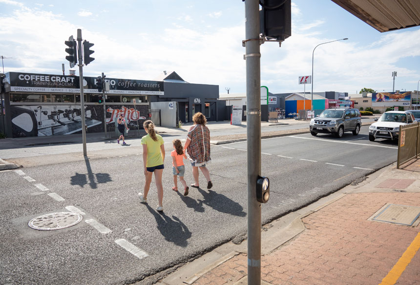 Pedestrian Actuated Crossing 