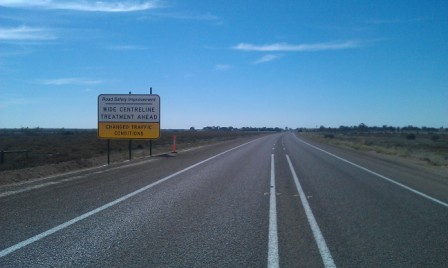 Dukes Highway Project Sign