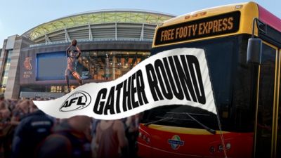 Gather Round! Don’t miss a kick with free public transport for Adelaide’s ultimate footy festival