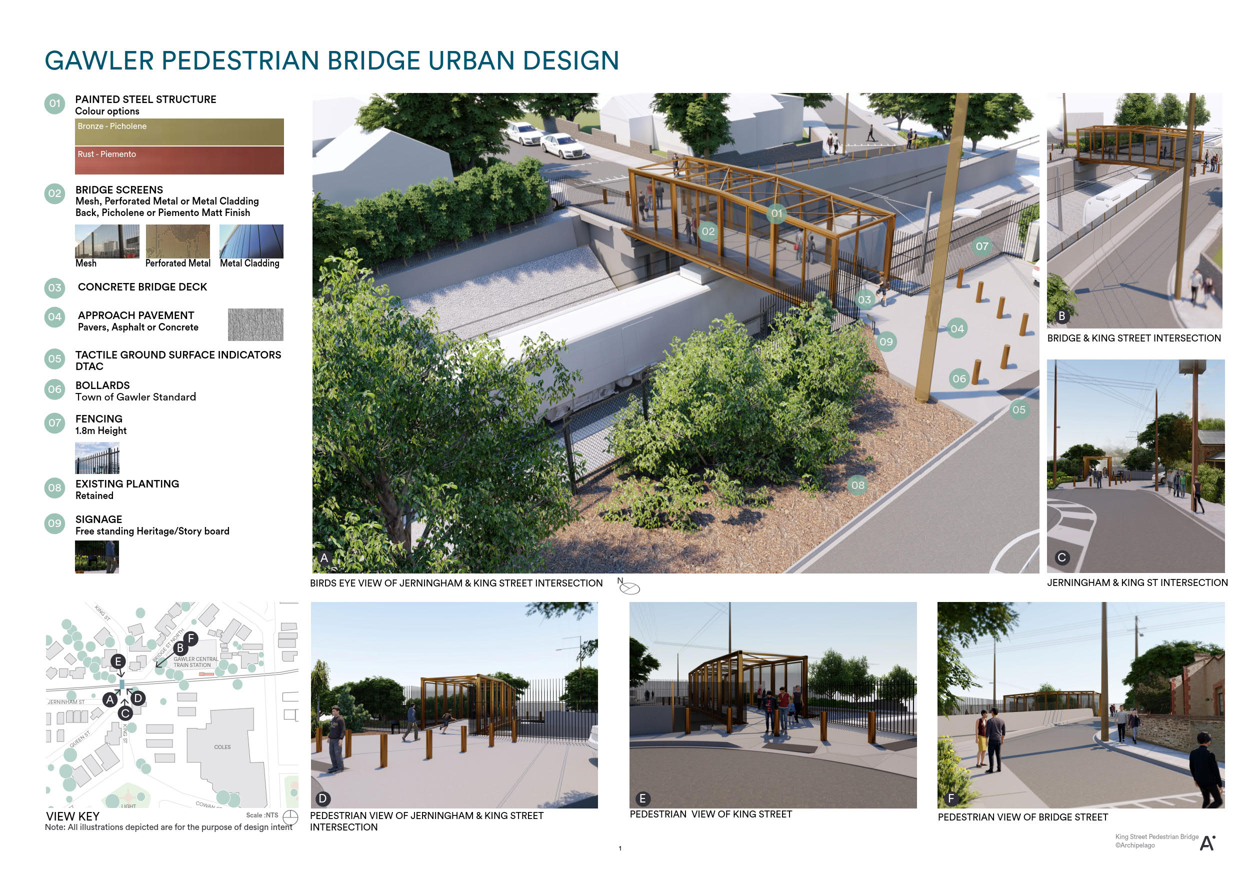 GREP - KSB Pedestrian Bridge Urban Design PROPOSED