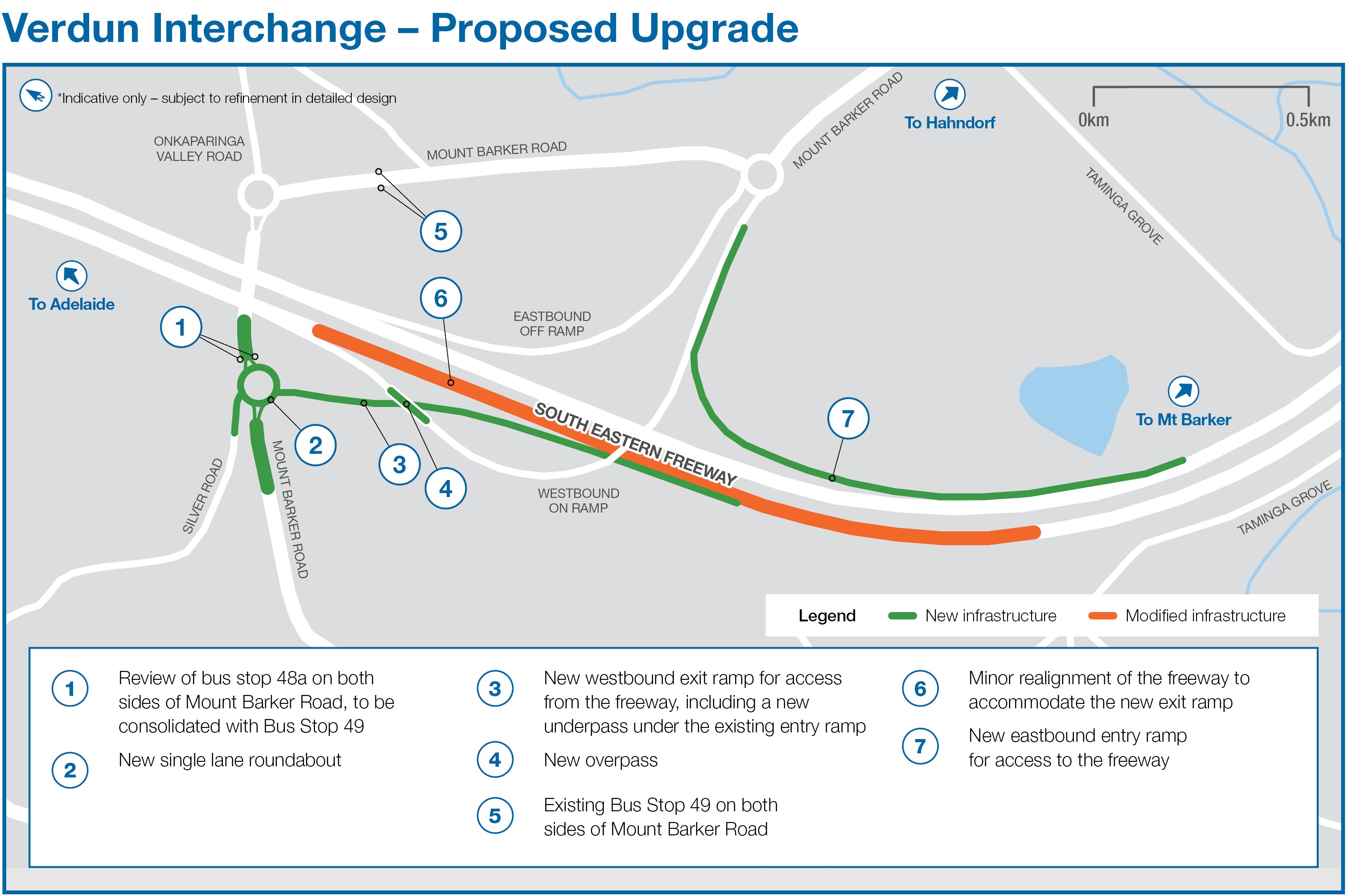 Verdun Interchange Proposed upgrade image